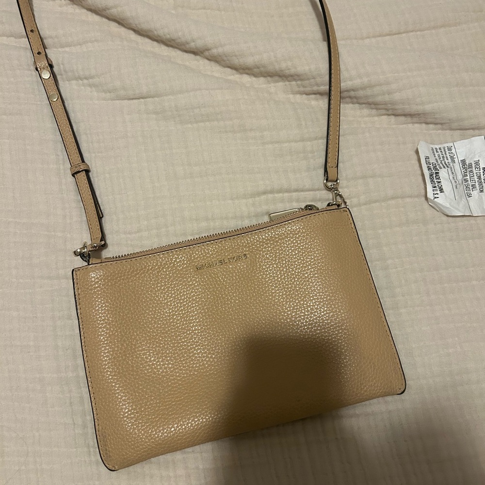 Michael Kors Beige Crossbody Bag